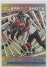 2018 Panini Illusions Clear Shots Gold 14/299 Calais Campbell #CS-CC 0c2