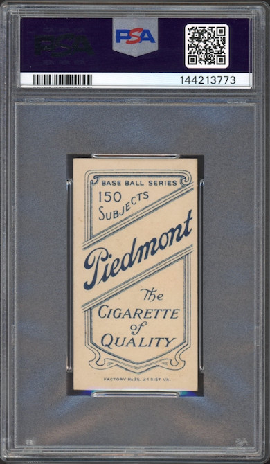T206 Piedmont 150 Vive Lindaman PSA EX-MT 6 MC view 2