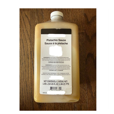 Pistachio Sauce, 1.86 L (63 US fl oz)