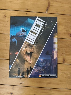 Deutsch Unlock!  3er Box Nr. 4 Exotic Adventures Exit Room Asmodee Spiel