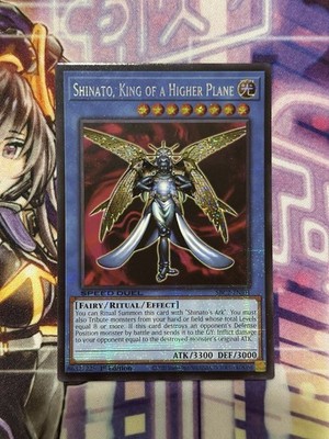 Shinato, King of a Higher Plane SBC2-ENI01 (PSR) Mint Condition 1st Ed |  eBay