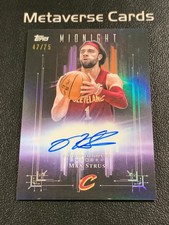 2025-26 Topps Midnight Max Strus Dark Marks Auto Dusk 47/75 Cavaliers