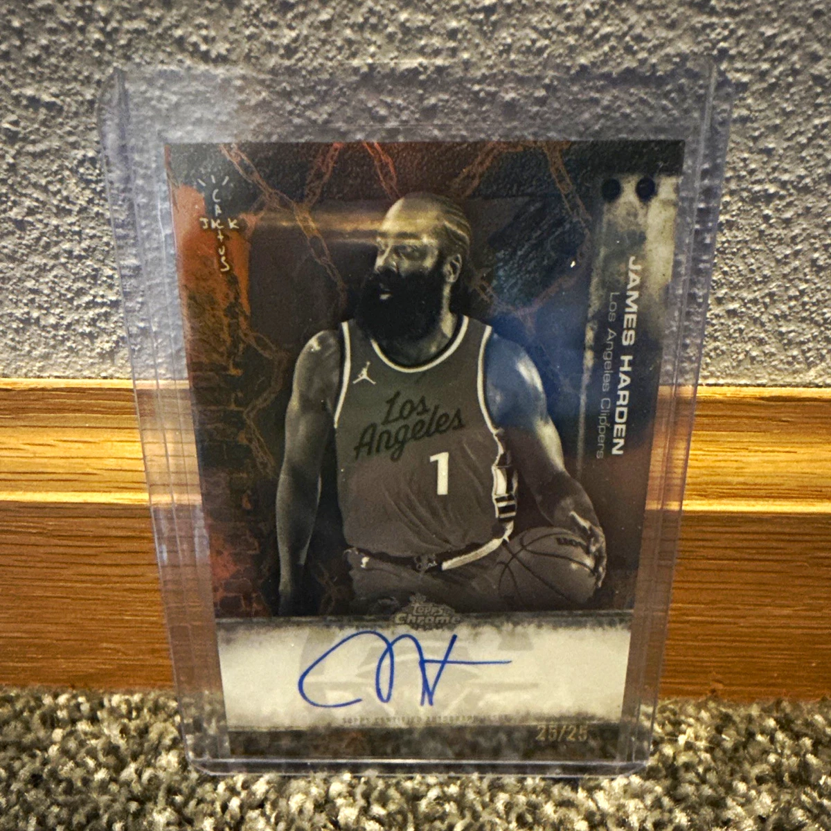 James Harden RC 貴重 auto /499シリ James Harden Basketball Serial Numbered Sports Trading Card