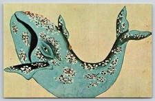 Kujira, Japanese, barnacled humpback whale, B...