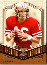 Joe Montana-2020 Panini Legacy Lasting Legacies #LL-JM San Francisco 49ers