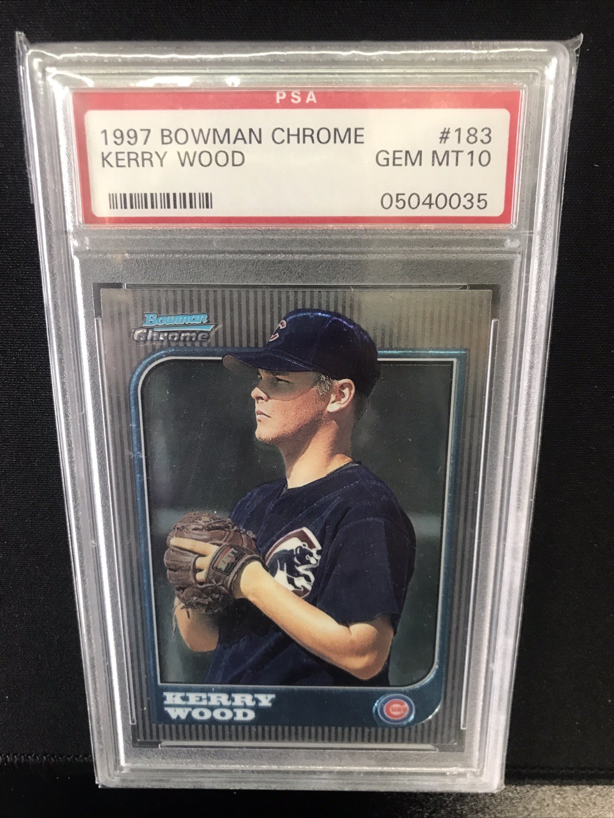 1997 Bowman Chrome #183 Kerry Wood PSA 10