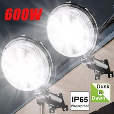 150W LED Barn Yard Street Outdoor Garden Security Dusk to Dawn Flood Light New