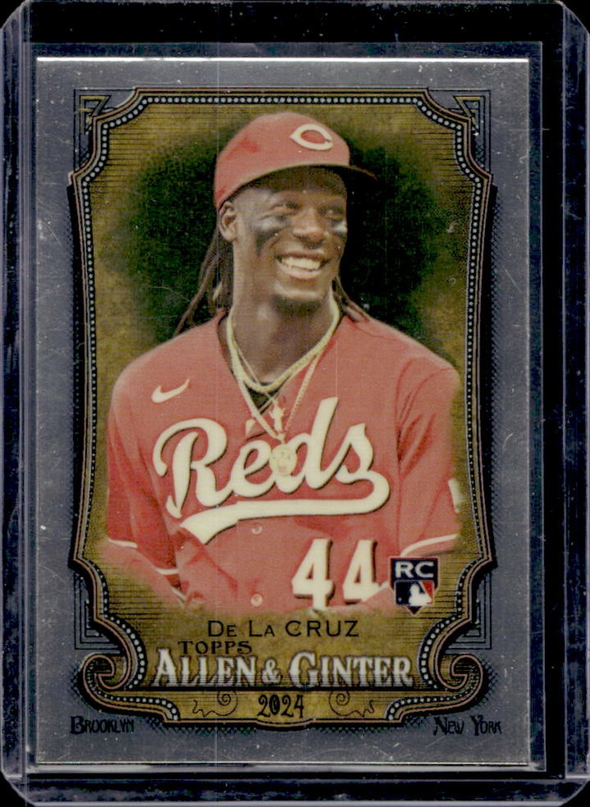 2024 Allen & Ginter Elly De La Cruz Chrome RC Rookie #44 Reds