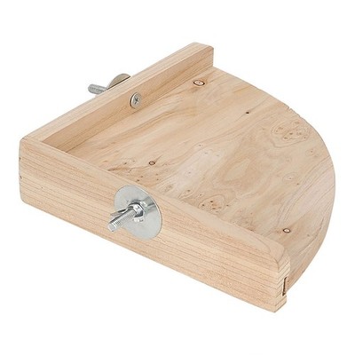 Wooden Corner Platform Rack Rest Stand For Hamster Chinchillas Small SET