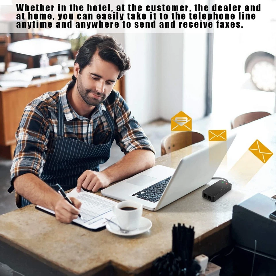 Modem de Fax USB Port USB2.0 56K V.92 V.90 Pilote de Modem Externe pour Wi9385 - Imagen 2 de 4