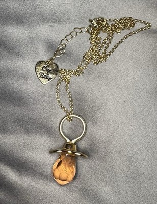 Rare Melanie Martinez Pacifier Cry Baby Necklace. Unworn 