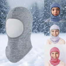 Kids Toddler Winter Balaclava Ski Neck Face Mask Warmer Windproof Cycling Hood