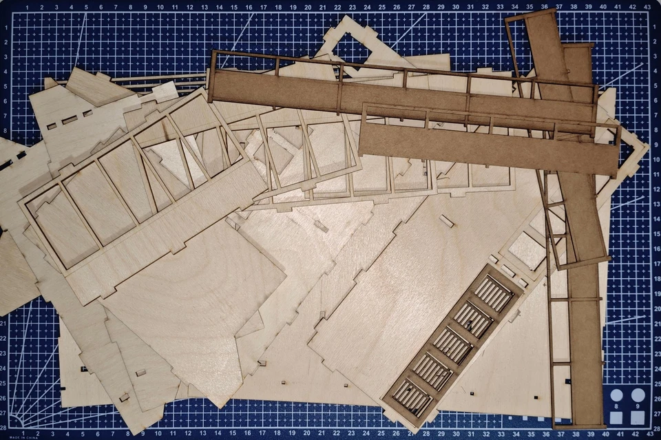 Slotcar Paisaje Edificio 4 Unidades Pit & Garage con Centro de Control Scalextric, Carrera Foto 3 de 4