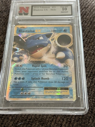 Blastoise-EX graded PSA 10 for sale on eBay