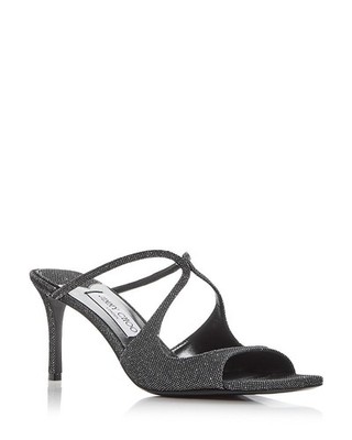 Jimmy Choo Anise 75 Strappy Sandals Women's 36.5/6.5US Cosmo Open