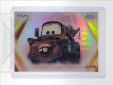 MATER 2026 TOPPS DISNEY NEON PIXAR CHROME NEON ETCH REFRACTOR /199 Q3967