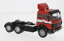 PREMIUM CLASSIXXS,MERCEDES-BENZ NG2232 6x4 1980 Red with livery, 1/43, PRX47215