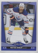 2024-25 O-Pee-Chee Blue Border Mattias Ekholm #399 0ol8