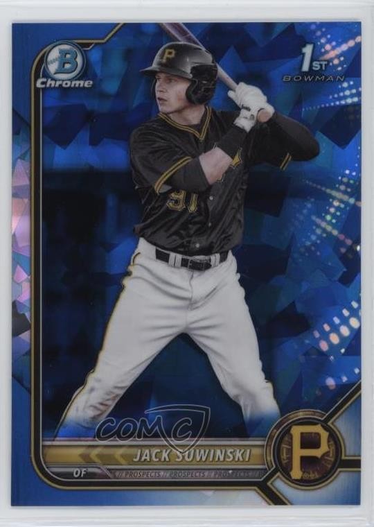 2022 Bowman Sapphire Edition Chrome Prospects Jack Suwinski #BCP-84 0y59