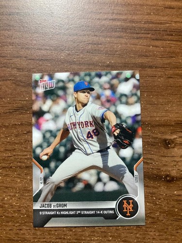 2021 Topps Now 88 Jacob deGrom