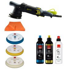 Kit Lucidatrice Rotorbitale Titan TDA15C +Paste Abrasive 3x250 ml +Tamponi Rupes