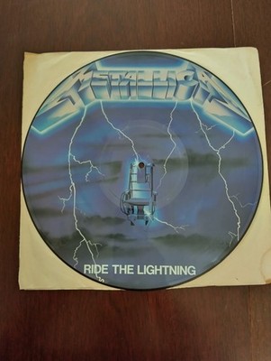 METALLICA Ride The Lightning PICTURE DISC Vinyl LP 1986