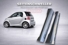✅ KIT MINIGONNE LATERALI L+R per modelli Smart 451 Brabus ForTwo non verniciati