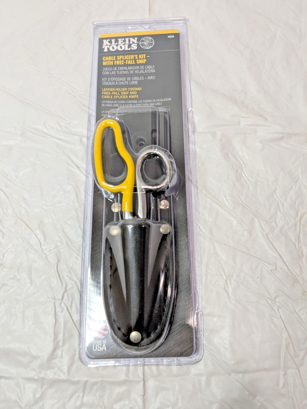 Klein Tools Cable Splicer's Kit w/Free-Fall Snip 46039