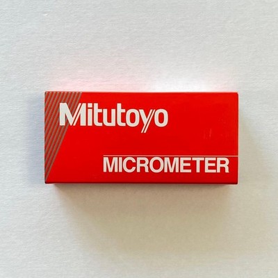 Mitutoyo Outside Micrometer 103-137 M110-25 0-25mm with Case NM ship From JAPAN