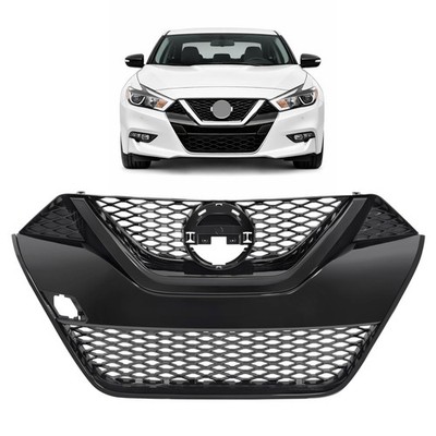ALMULOO Front Bumper Grille Compatible with 2016-2018 Nissan Maxima