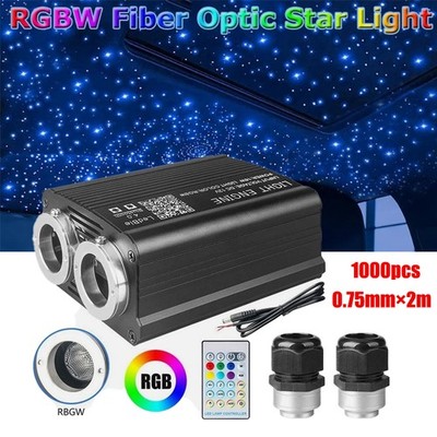 Twinkle+Starry Sky Fiber Optic Car Home Headliner Star Light kit Roof Ceiling Li