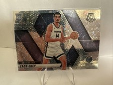 2024-25 Panini Mosaic - Variations Zach Edey #248 Fast Break Silver Prizm (RC)