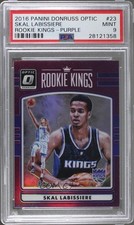 2016 Donruss Optic Rookie Kings Purple Prizm Skal Labissiere #23 PSA 9 MINT g6p
