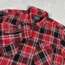 Dixxon Flannel Shirt Limited Edition Snap On Tools Form And Function Red 2XL