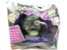 Goosebumps Freaky Faces Shrunken Head 1996 Puppet Original Box Toymax #60054