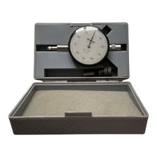 Mitutoyo No. 2410 Dial Indicator .001 .250 Range with Base Made in Japan