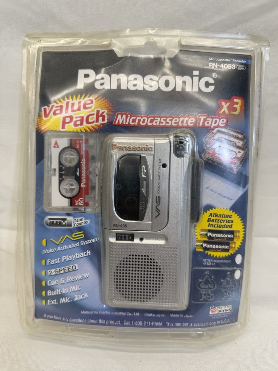 Buy Panasonic RN-305 Handheld Cassette Voice Recorder online | eBay