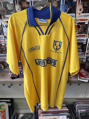 Original Kings Lynn Town 2006 FA Cup vs Oldham Heimtrikot XL