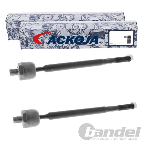 2X Ackoja Spurstange Axialgelenk Links+Rechts Passend FüR Toyota Allion Corolla-image