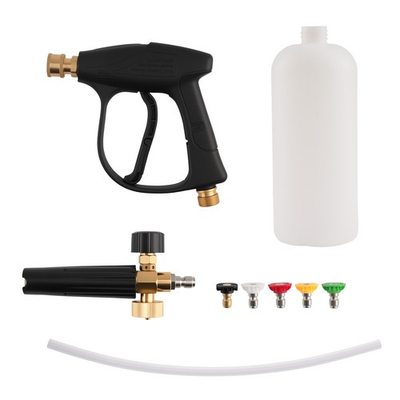 #ad #ad Snow Foam Pressure Washer Gun Kit 1 4quot; Quick Connect with 5 Spray Nozzles $30.10