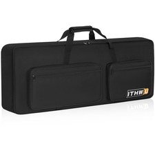 Padded 8mm Shockproof 61 Keys Keyboard Case Electric Piano Keyboard Gig Bag W...