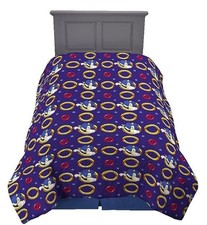 Sonic the Hedgehog "On the Move" Kids Twin/Full Comforter-AB08ND87Q4J4