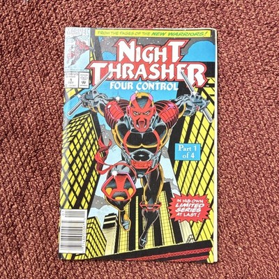Marvel Comics Night Thrasher #1 Four Control (1993) McDuffie Cowan, English