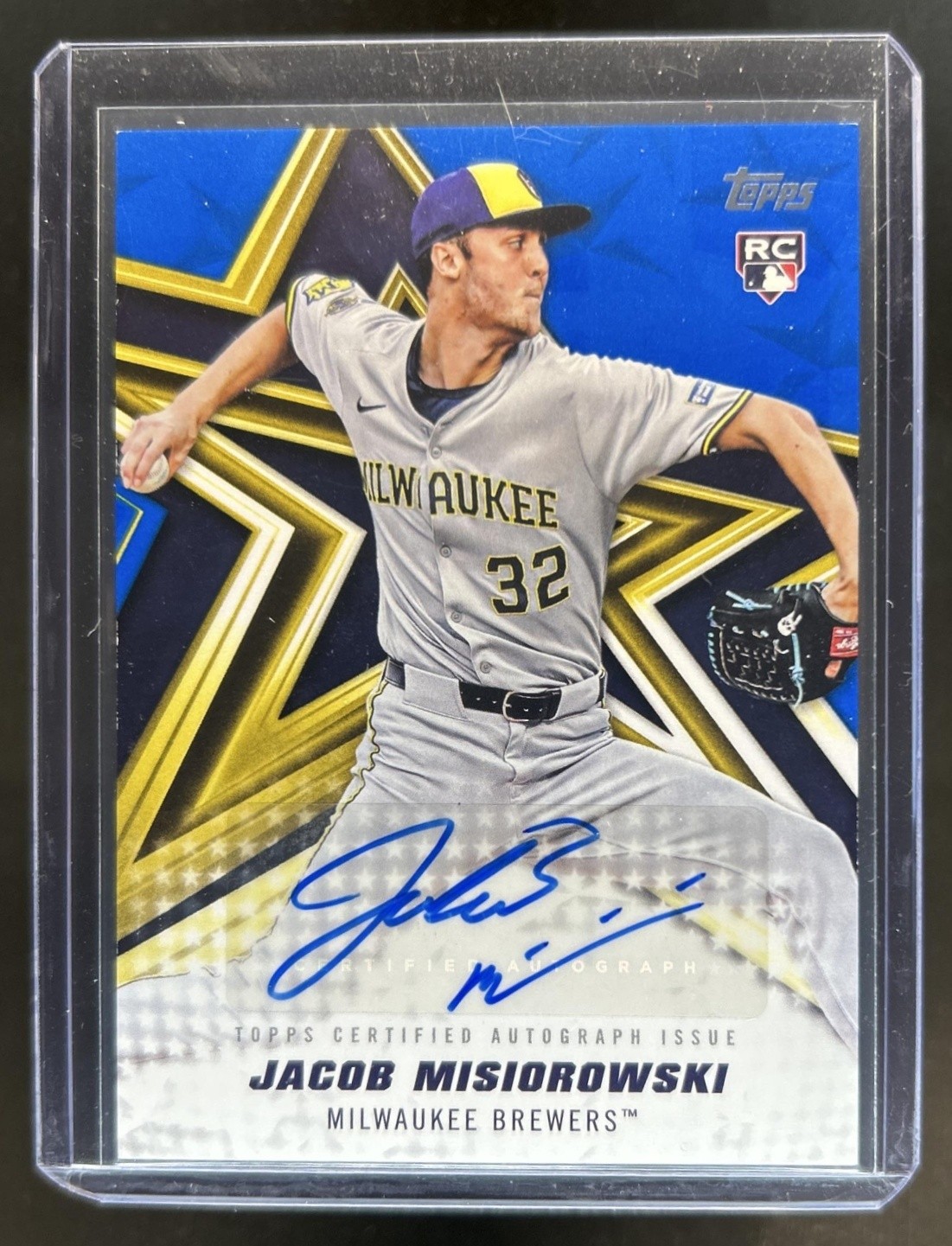 Jacob Misiorowski ミジオロウスキー 直筆サイン topps Jacob 