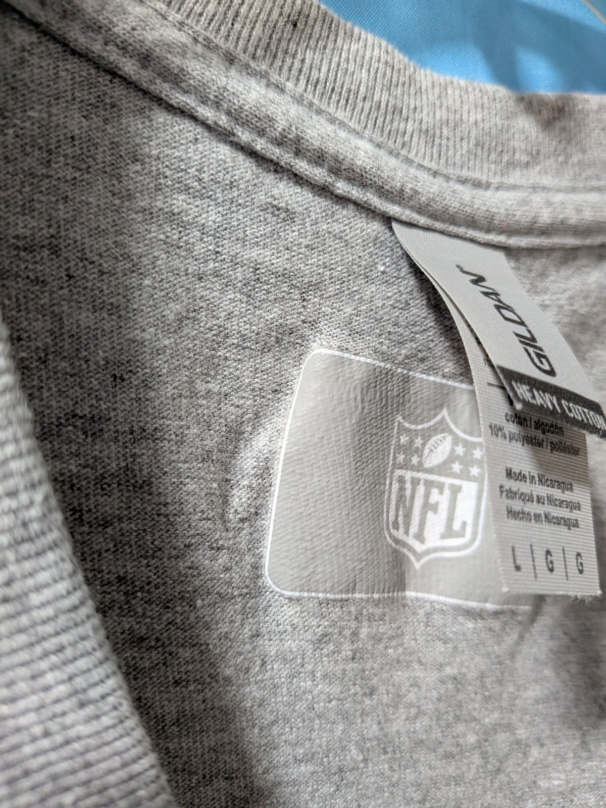 Camicia Kansas City Chiefs Super Bowl LVIII Champions due in fila Grigio Taglia: L