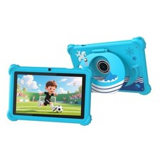 Kids Tablet 7inch, Age 3-7, andriod leanring Tablet,Inside Netflix Blue