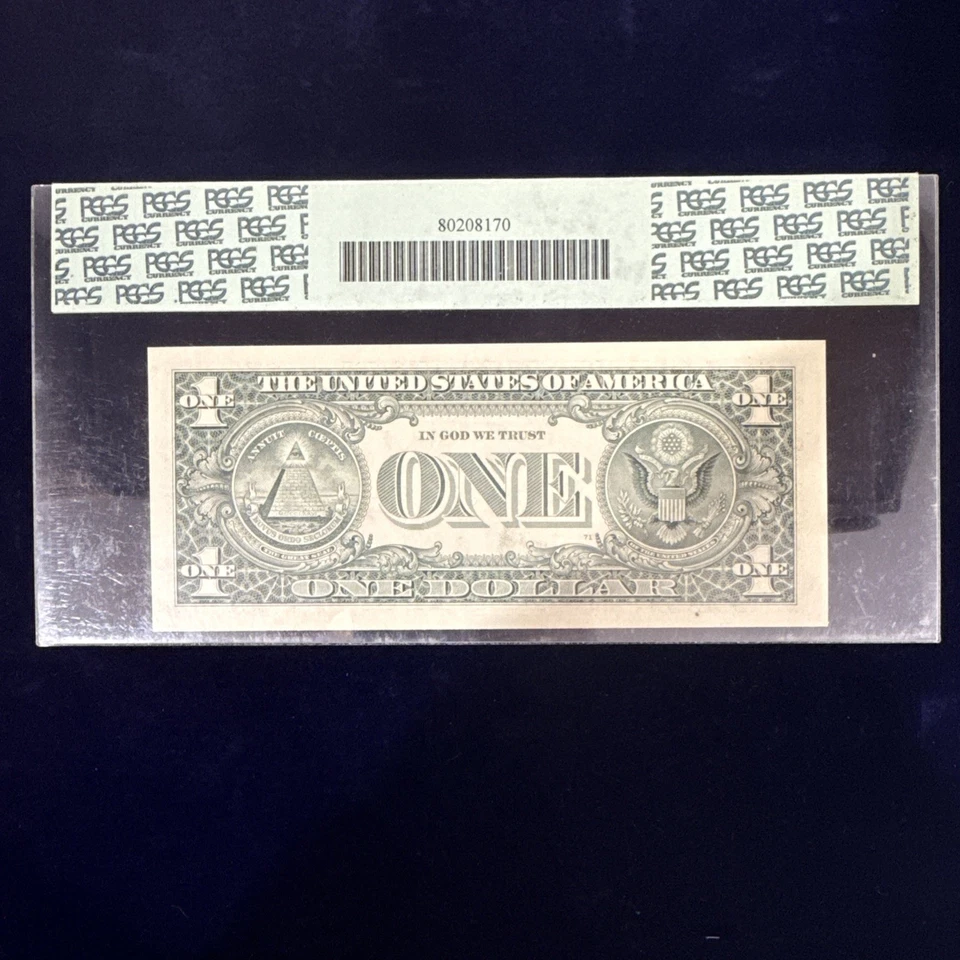 2006 $1 Note Lowell Howedel Courtesy Autograph 65pPQ PCGS Currency Grade - Image 3 of 4