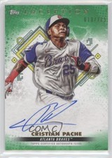 2022 Inception Base Rookie and Emerging Stars Green /125 Cristian Pache Auto 1u6
