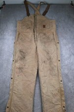 Vintage Walls Blizzard Pruf Bib Overalls Mens Large Regular Waist 38-40 Made USA