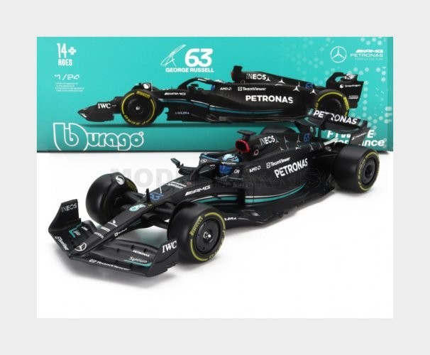 BURAGO 18-28028-RUS MERCEDES GP - F1 W14 TEAM MERCEDES-AMG PETRONAS FORMULA ONE